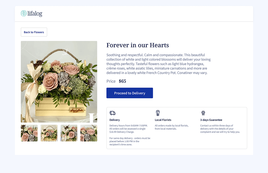 Lifalog screenshot 1