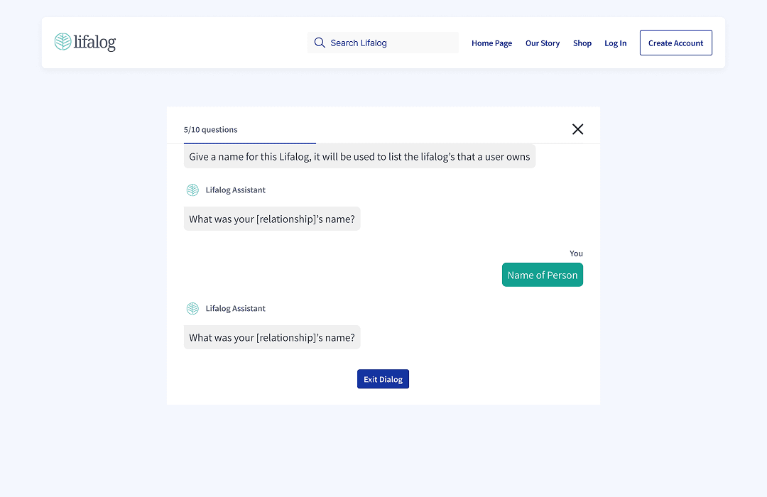 Lifalog screenshot 3