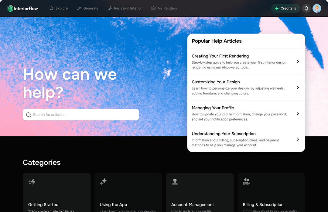 AI Interiorflow screenshot 2