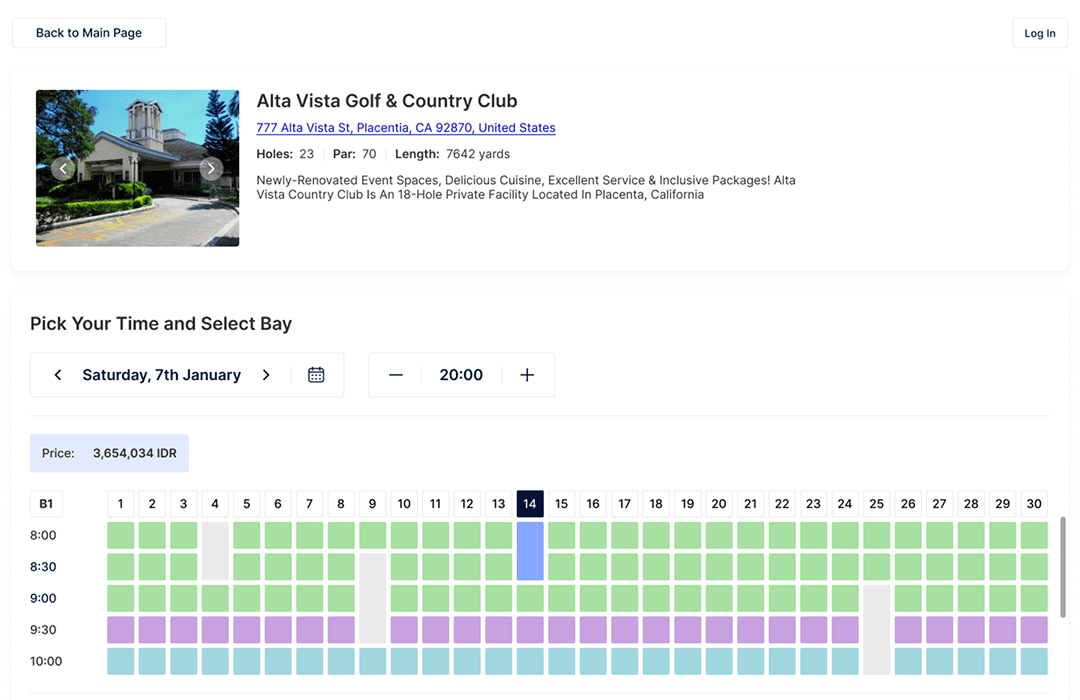 JLS Golf screenshot 1