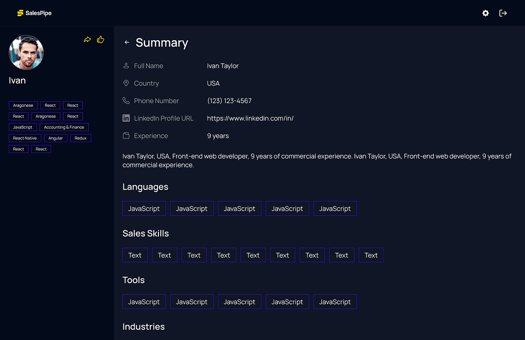 SalesPipe screenshot 6